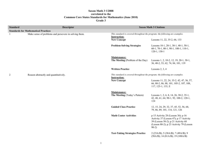 Saxon math 7/6 tests and worksheets