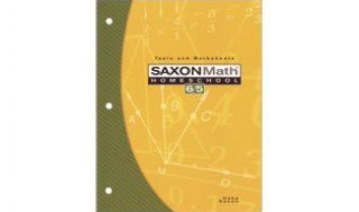 Saxon math 7/6 tests and worksheets