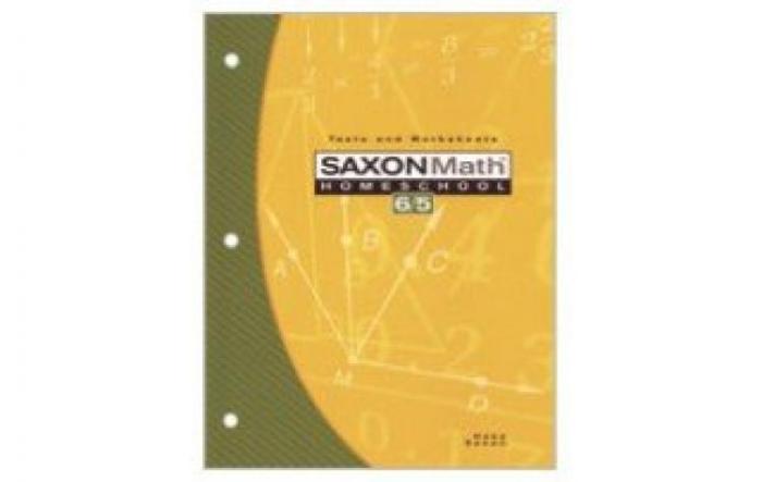 Saxon math 7/6 tests and worksheets