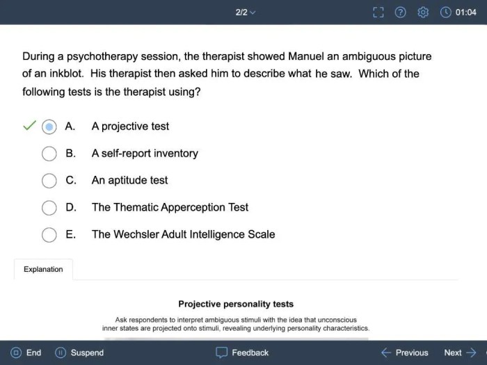 Ap psychology unit 11 practice test