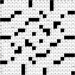 Study of sound crossword clue