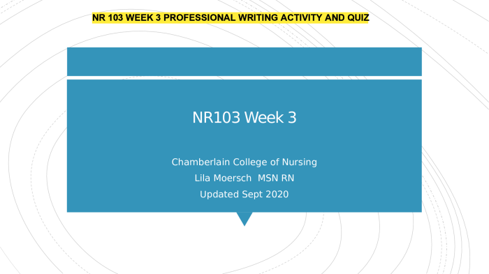 Professional writing quiz - nr 103